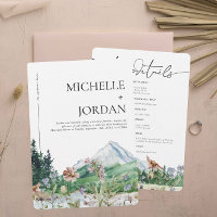 Rustic Mountain Wildflower | Boho Wedding