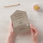 Rustic Mountain Woodland Forest Wedding