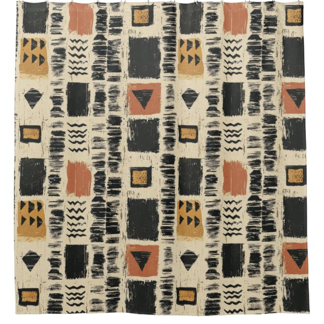 Rustic Mudcloth Geometric Pattern (3) (Front)