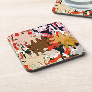 Rustic Multi Colour Coaster