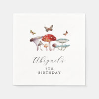 Rustic Mushroom Birthday Party