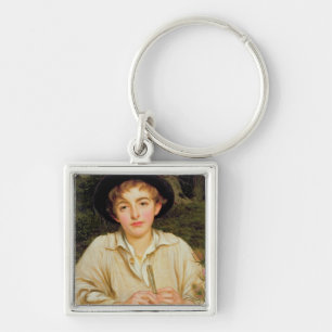 Rustic Music Keychain