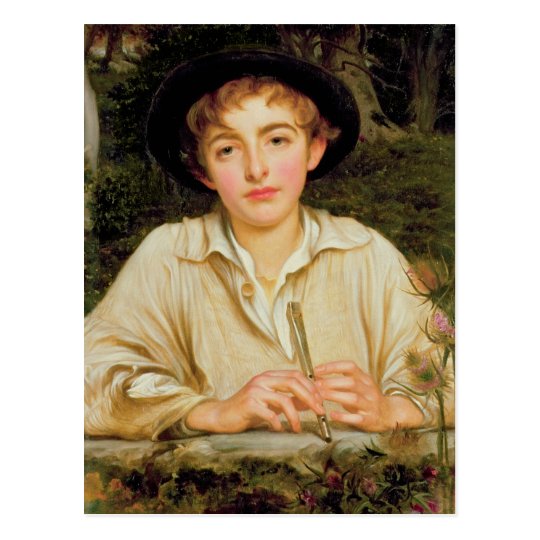 Rustic Music Postcard