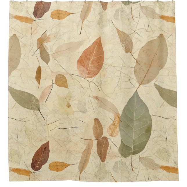 Rustic Nature-Inspired Leaf - Botanical Art (3) (Front)