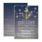 Rustic Nautical Blue Gold Mens Birthday Party