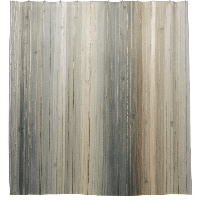 Rustic Neutral Grey Brown Abstract Stripe (Front)