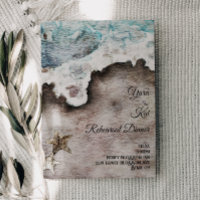 Rustic Ocean | Beach Destination Rehearsal Dinner