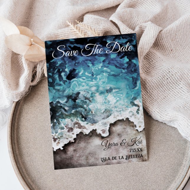 Rustic Ocean Save The Date (Creator Uploaded)