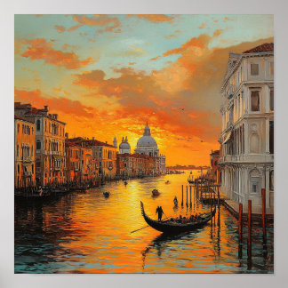 Rustic Ocean Sunset Wall Art Interior Decor