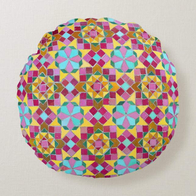 Rustic Old Mosaic Cushions (Front)