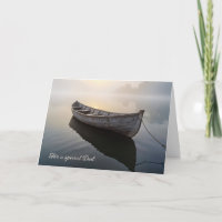 Rustic Old Rowboat Father's Day