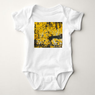 Rustic Old Steel, Textured Background. Baby Bodysuit