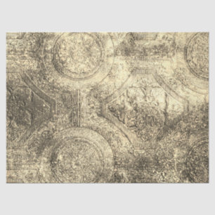 Rustic Old World Decoupage Tissue Paper