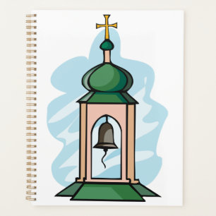 Rustic Orthodox Church Belfry Planner