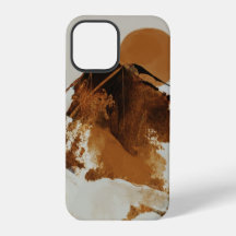 Rustic Painted Mountain Landscape