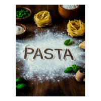 Rustic Pasta Still Life Art – Culinary Kitchen Dec