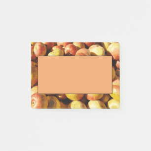 Rustic Pastel Colourful Fall Apple Orchard Harvest Post-it Notes