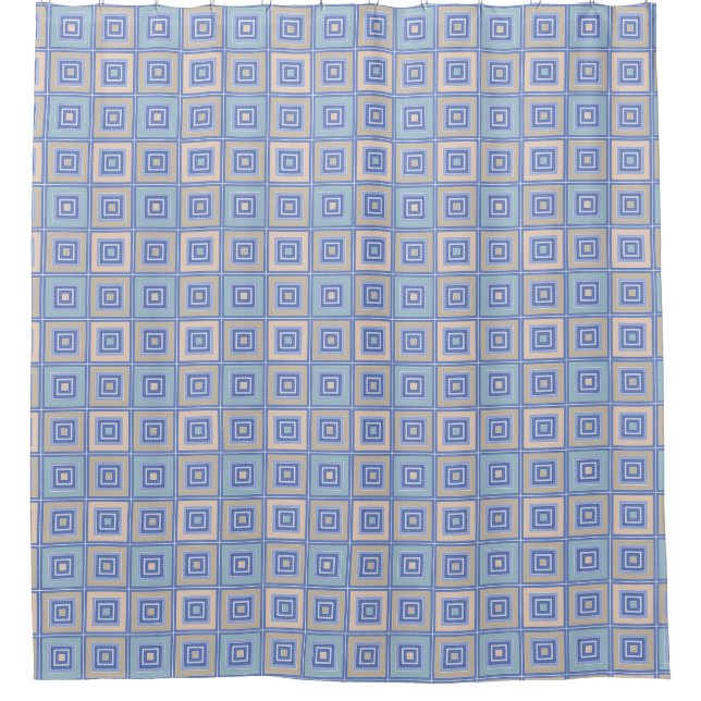 Rustic pattern of squares in patchwork style  (Front)