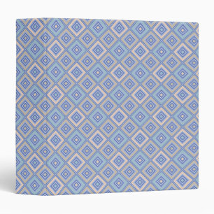Rustic pattern of squares in patchwork style binder