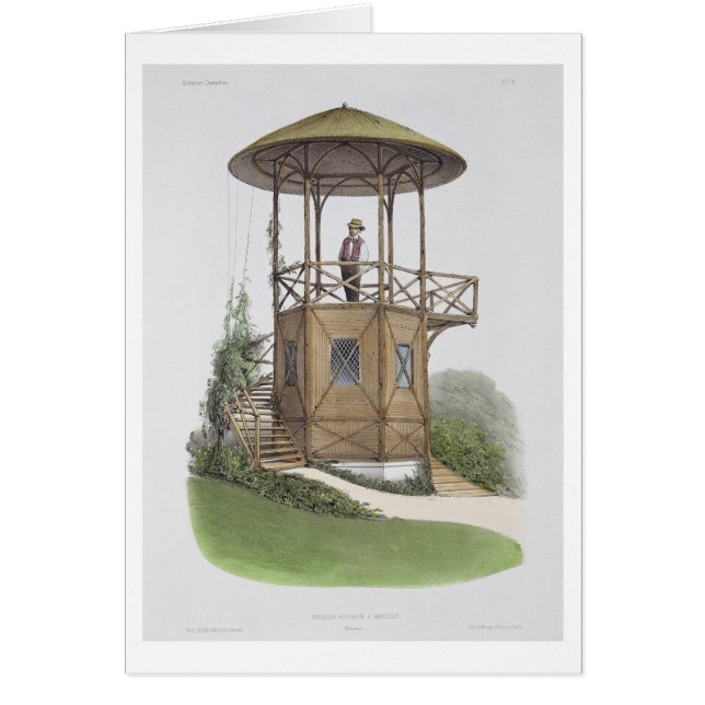 Rustic Pavilion at Marcilly, from 'Habitations Cha (Front)