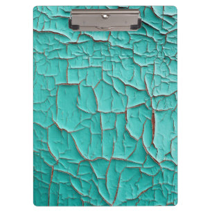 Rustic peeling paint clipboard