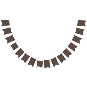 Rustic Personalized Bunting Party Banner