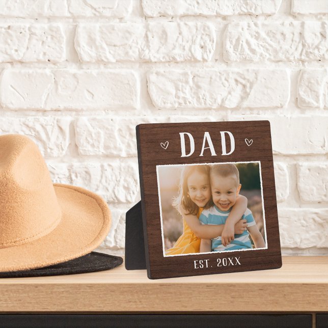 Rustic Personalized Dad Plaque (Creator Uploaded)