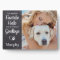 Rustic Pet Memorial Personalized Dog Photo