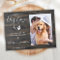 Rustic Photo Funny Pet Wedding Dog Engagement