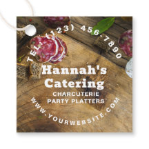 Rustic Photo Wooden Board Charcuterie Catering