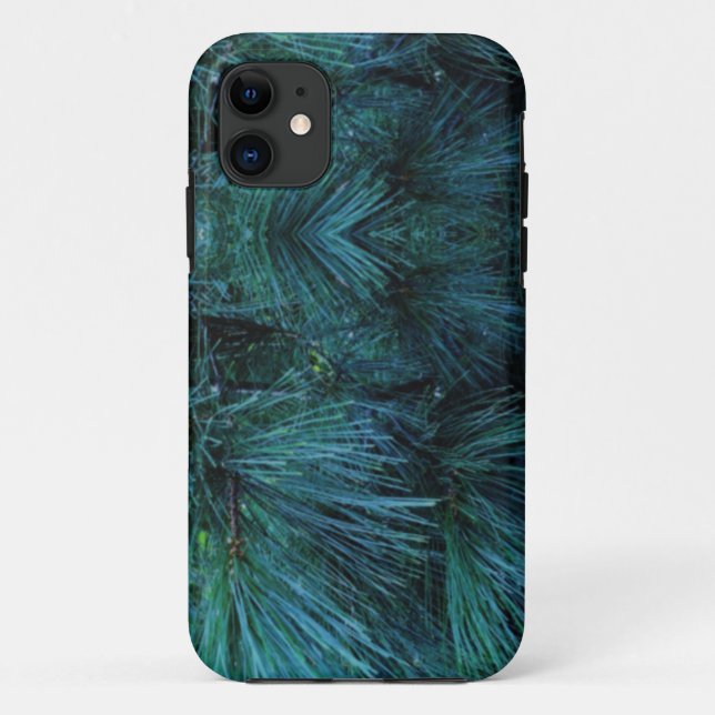 Rustic Pine trees | pine forest | green conifers  Case-Mate iPhone Case (Back)