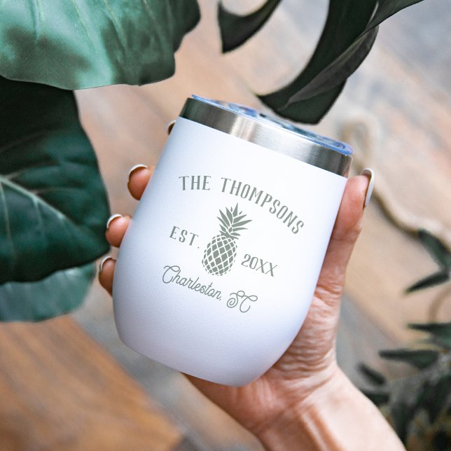 Rustic Pineapple Personalized Family Name (Creator Uploaded)