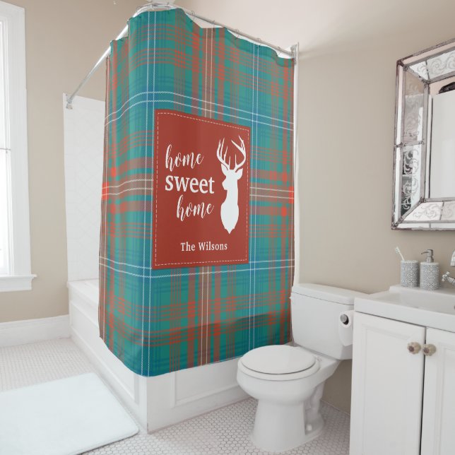 Rustic Plaid Christmas Clan Wilson Tartan (In Situ)