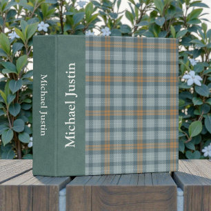 Rustic Plaid Classic Baby Photo Album Binder