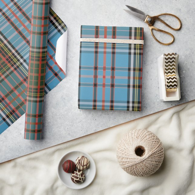 Rustic Plaid Classic Tartan Wrapping Paper (Crafts)