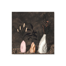 Rustic plants - wall decor in fall colour harmonie