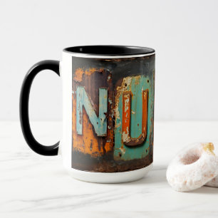 Rustic Plate Nurse Mug