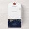 Rustic Poinsettia Floral Christmas Navy Wedding