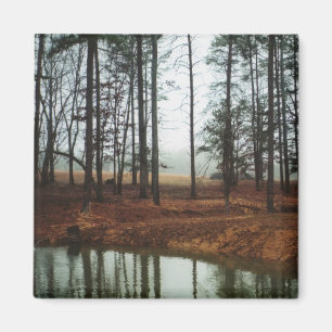 Rustic Pond Magnet