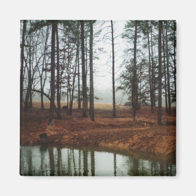 Rustic Pond Magnet (Front)