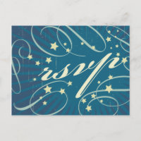 Rustic Poster: Sandy Beach Wedding RSVP