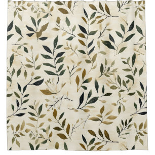 Rustic Pressed Leaves Pattern – Autumn Botanical
