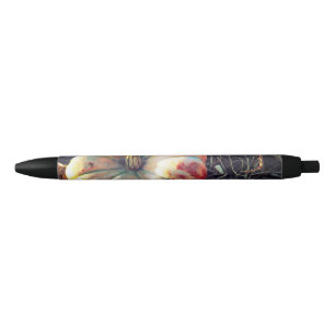 Rustic Pumpkin Black Ink Pen