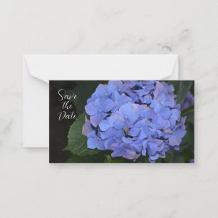 Rustic Purple Hydrangea macrophylla  Card