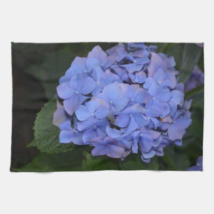Rustic Purple Hydrangea macrophylla   Kitchen Towel
