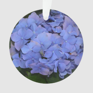 Rustic Purple Hydrangea macrophylla Ornament