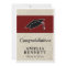 Rustic Red Congratulations Graduate Cap Graduation
