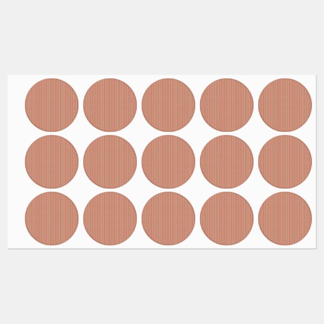 Rustic Red Farmhouse Jar Label (Sheet)