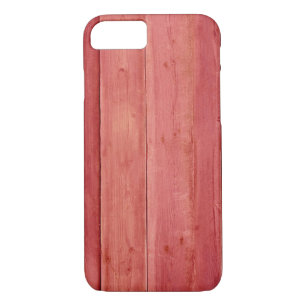 Rustic Red Wooden lovely iPhone 8/7 Case