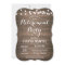 Rustic Retirement Party Invitation Card